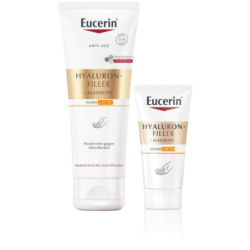 Eucerin Age Hyaluron Filler + Elasticity Handcreme LSF 30 75 ml + gratis Elasticity Handcreme 20 ml