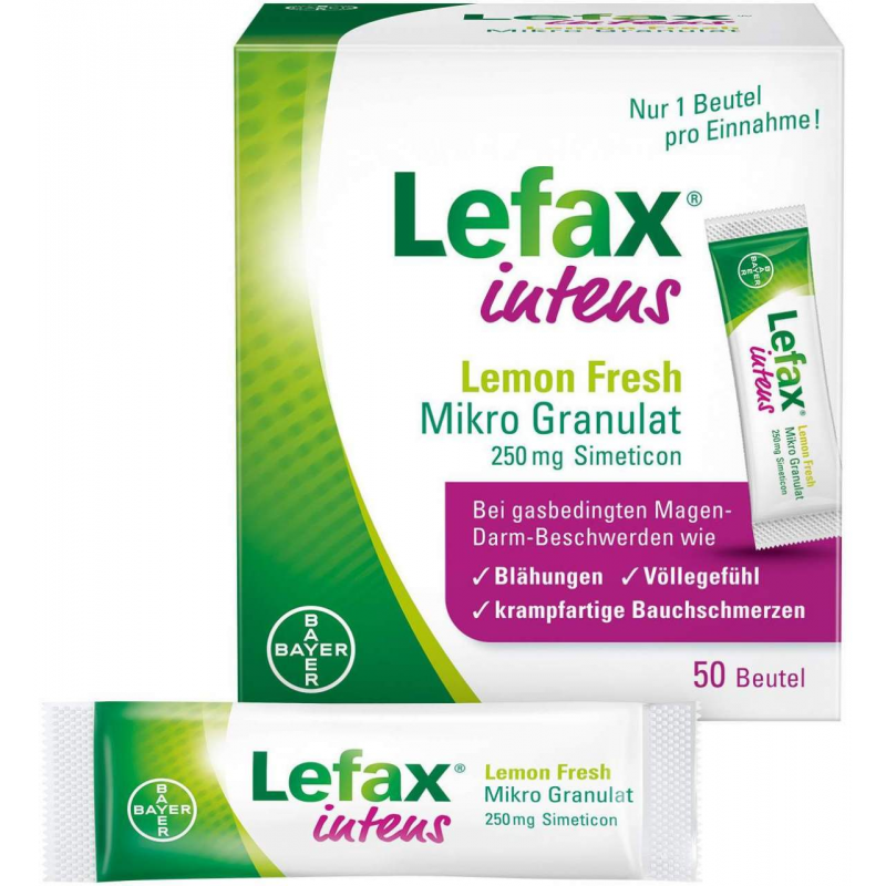 Lefax intens Lemon Fresh Mikro Granulat 50 Beutel