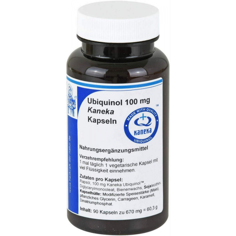 Ubiquinol 100 mg Kaneka 90 Kapseln