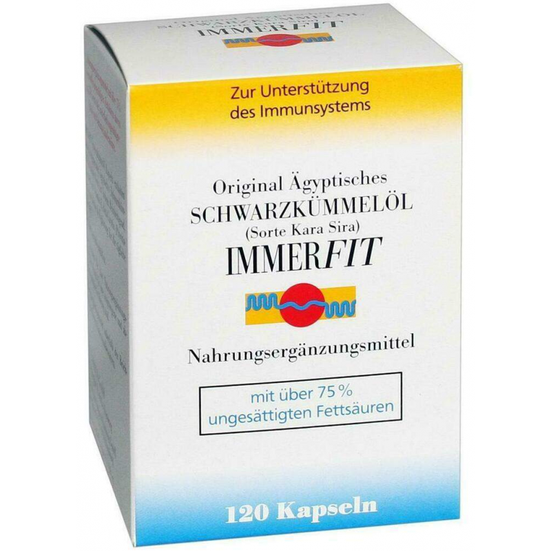 Schwarzkümmelöl Immerfit 120 Kapseln