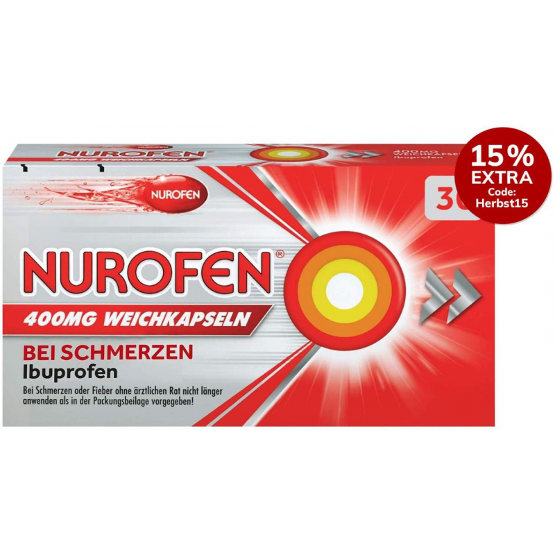 Nurofen 400 mg 30 Weichkapseln