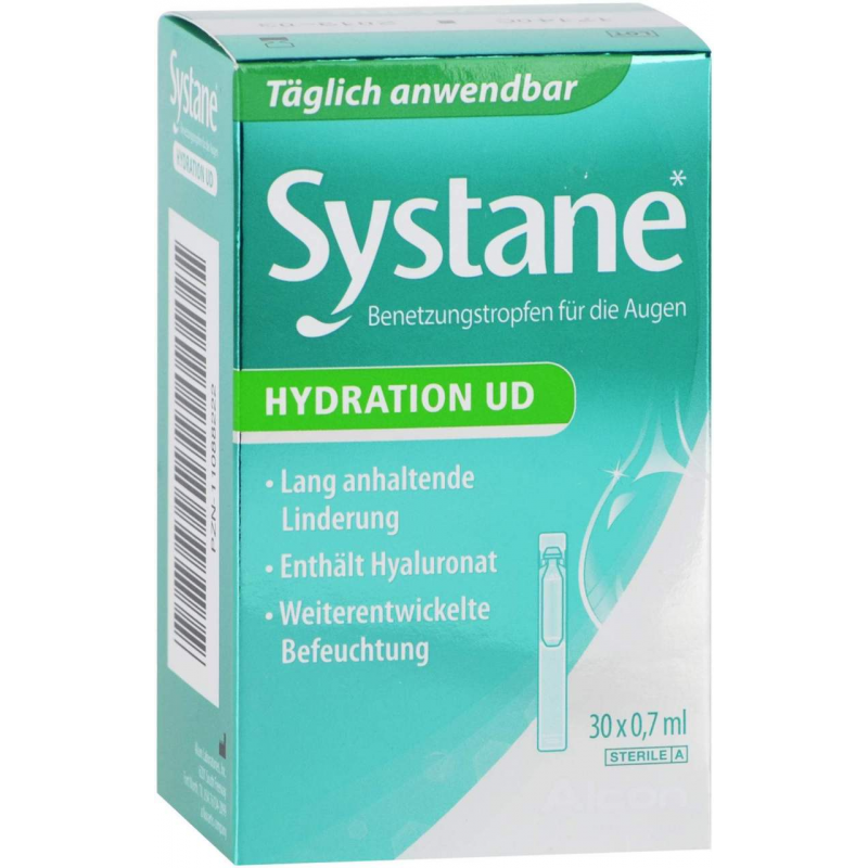 Systane Hydration UD Benetzungstropfen für die Augen 30 x 0.7 ml Augentropfen