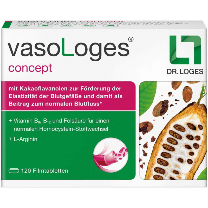 Vasologes Concept 120 Filmtabletten
