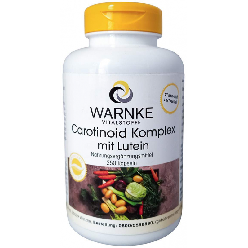 Carotinoid Komplex Kapseln 250 Stück