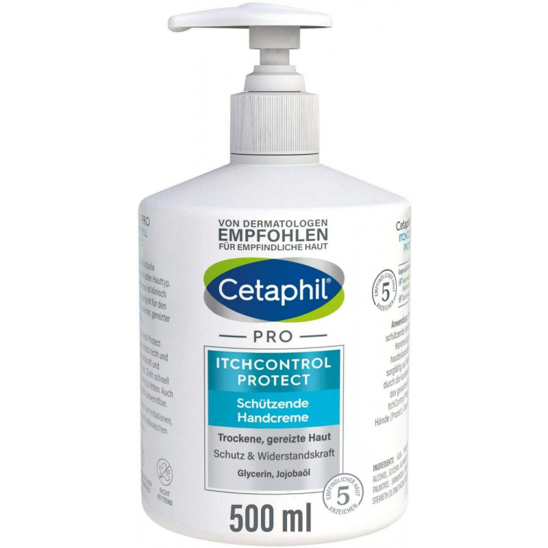 Cetaphil Pro Itch Control Protect Handcreme 500 ml