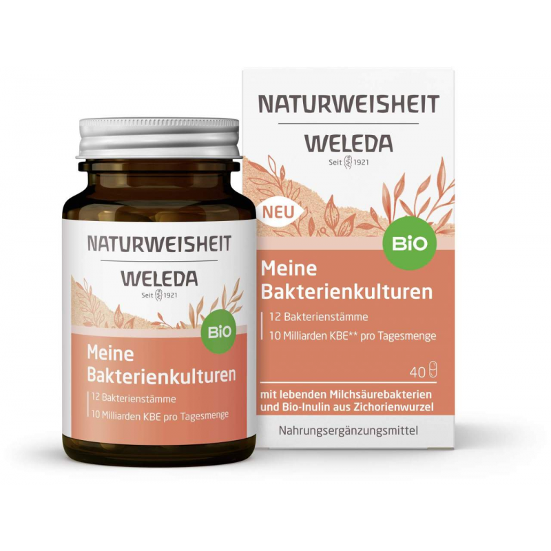 Weleda Naturweisheit Meine Bakterienkulturen 40 Kapseln