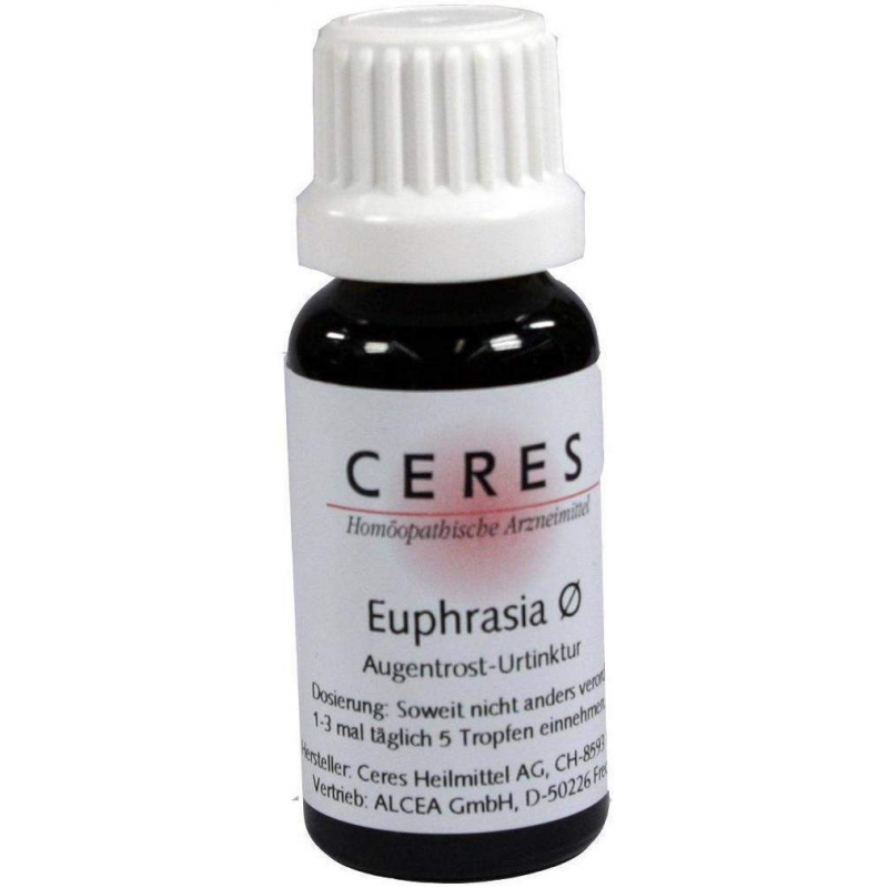 Ceres Euphrasia Augentrost-Urtinktur 20ml