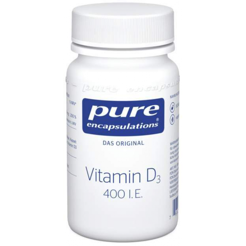 Pure Encapsulations Vitamin D3 400 I.E. 60 Kapseln