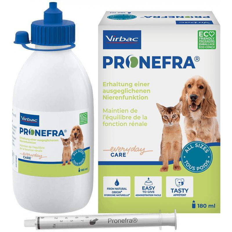 Pronefra Diät - Ergänzungsfuttermittel für Kleintiere 180 ml Flüssigkeit
