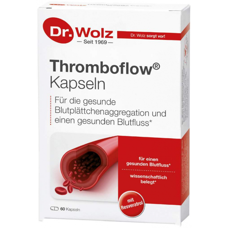 Thromboflow 60 Kapseln Dr.Wolz
