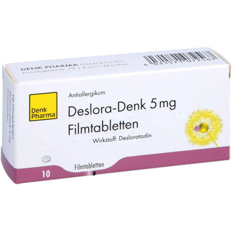 Deslora-Denk 5 mg 10 Filmtabletten