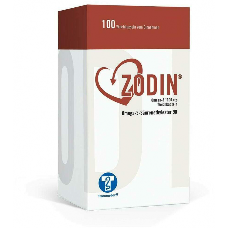 Zodin Omega 3 1.000 mg 100 Weichkapseln
