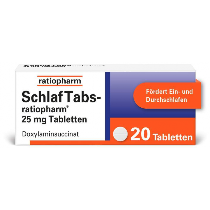 Schlaf Tabs-ratiopharm 25 mg Tabletten