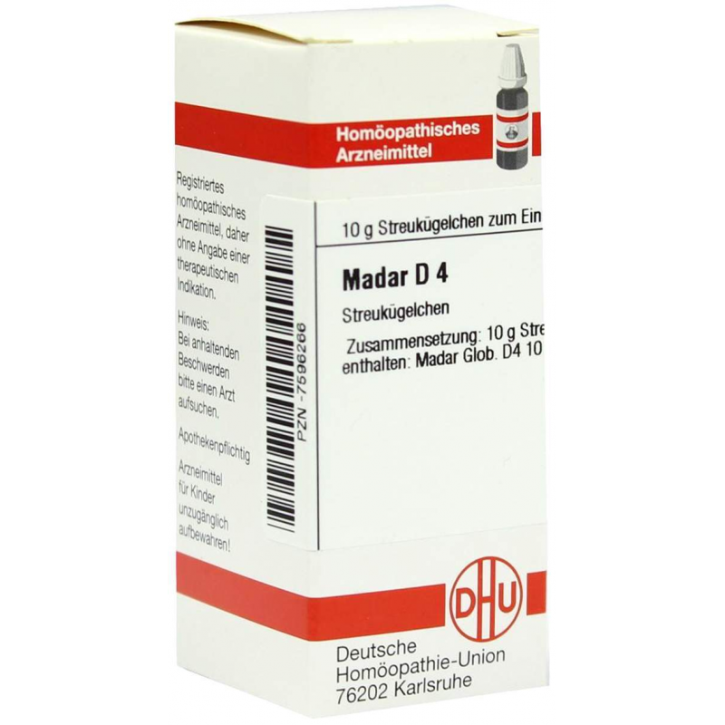 DHU Madar D4 10 g Globuli