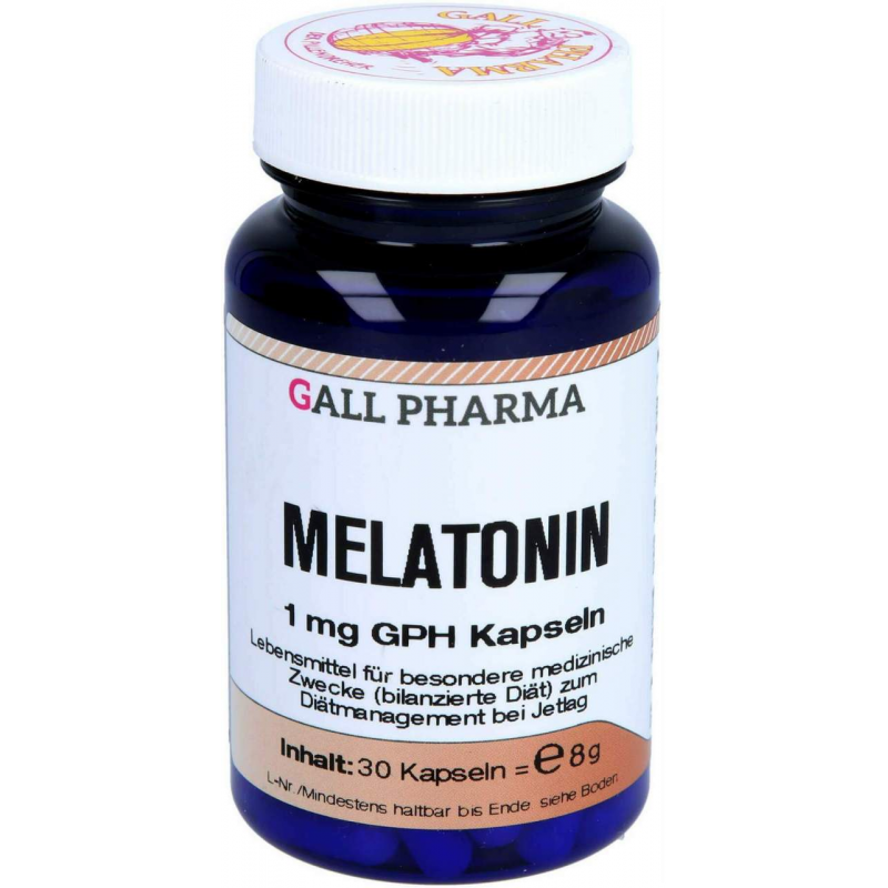 Melatonin 1 mg Gph 30 Kapseln