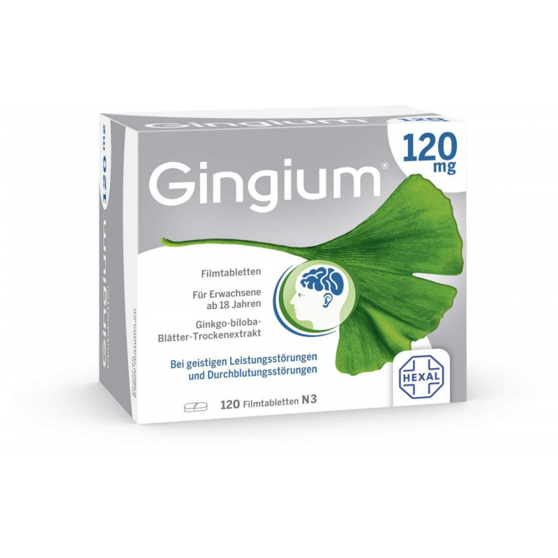 Gingium 120 mg 120 Filmtabletten