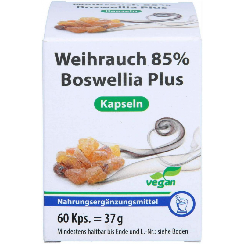Weihrauch 85% Boswellia Plus 60 Kapseln
