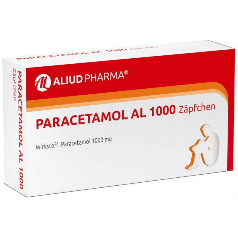 Paracetamol Al 1000 10 Suppositorien