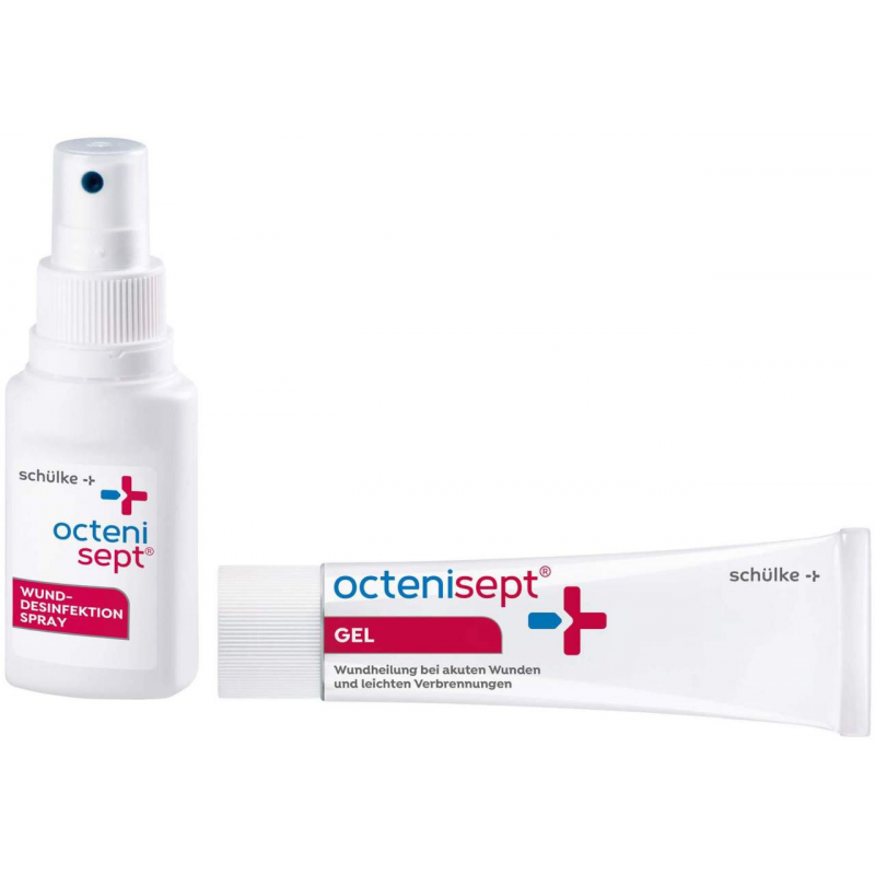 Octenisept Wund-Desinfektion 50 ml Spray + Octenisept Wundgel 20 ml