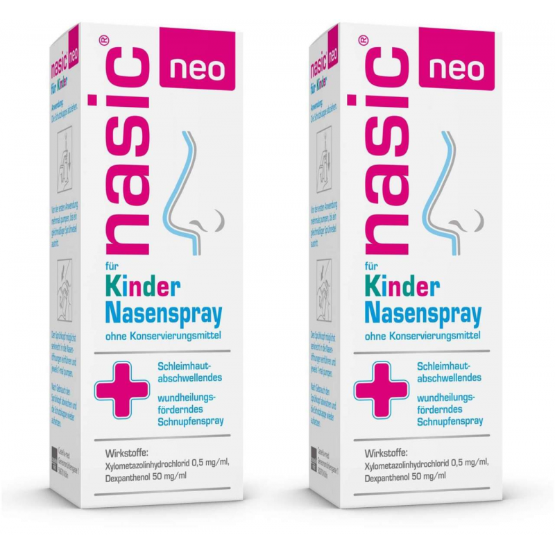 Nasic neo für Kinder 2 x 10 ml Nasenspray
