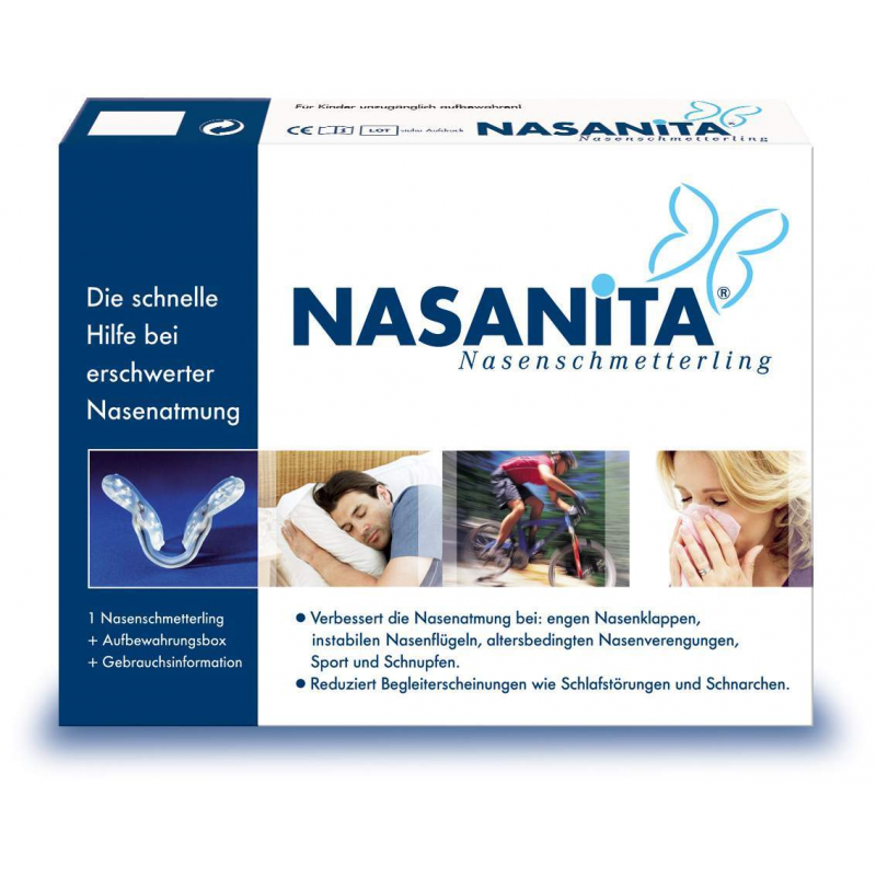 Nasanita Nasenschmetterling 1 Stück