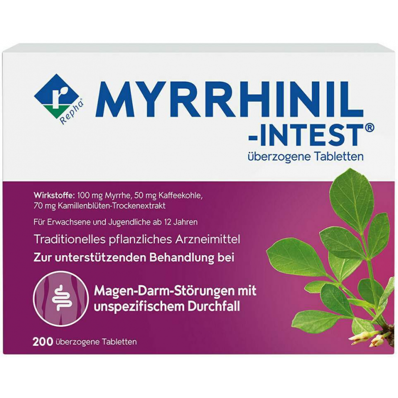 Myrrhinil Intest 200 Dragees