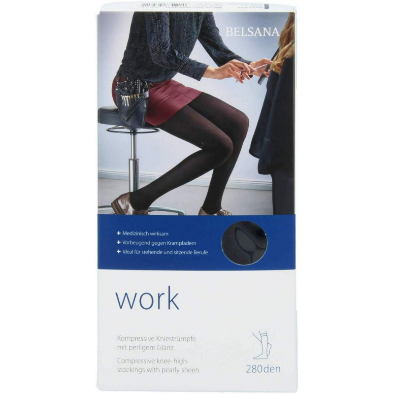 Belsana Work Ad S Nachtblau Mit Spitze 2 Stück