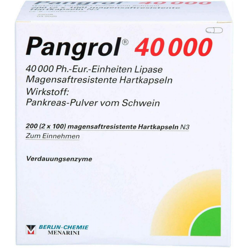 Pangrol 40000 200 Kapseln