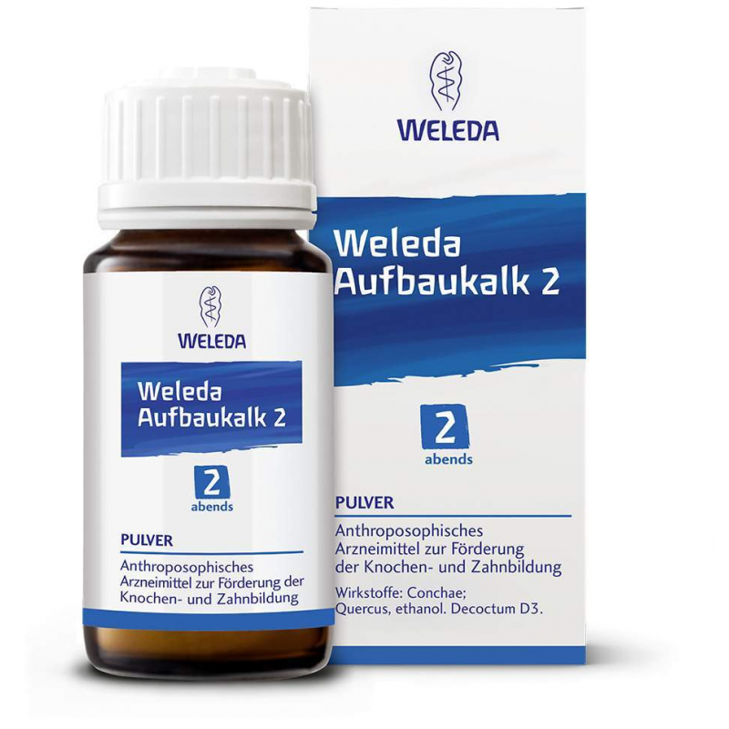 Weleda Aufbaukalk Pulver 2, 45 G