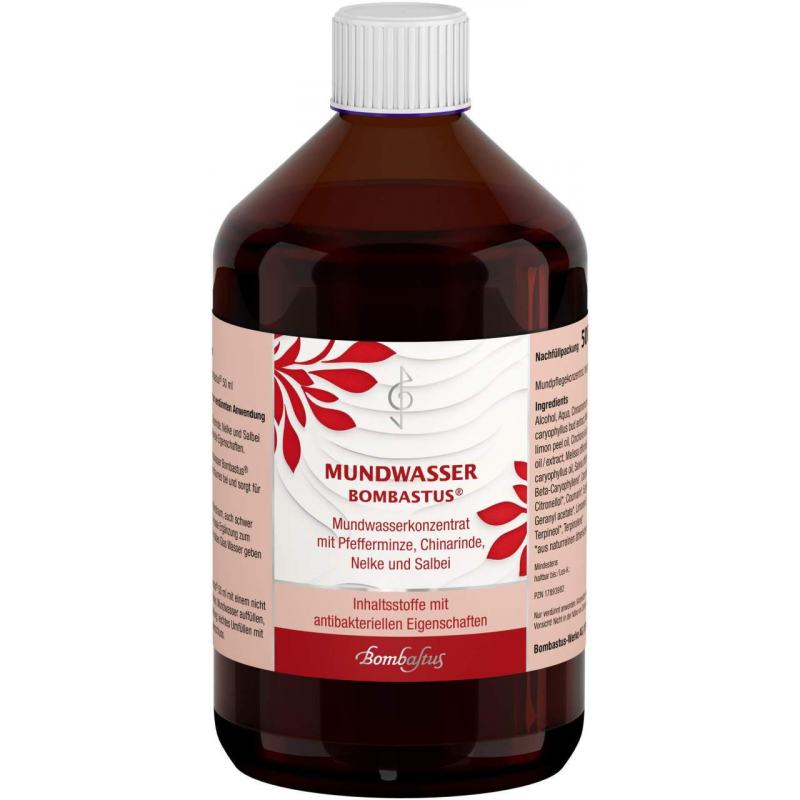 Mundwasser Konzentrat Bombastus 500 ml