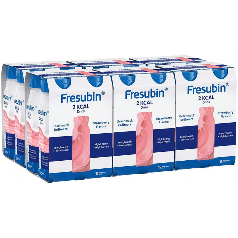 Fresubin 2 kcal Drink Erdbeere 6 x 4 x 200 ml