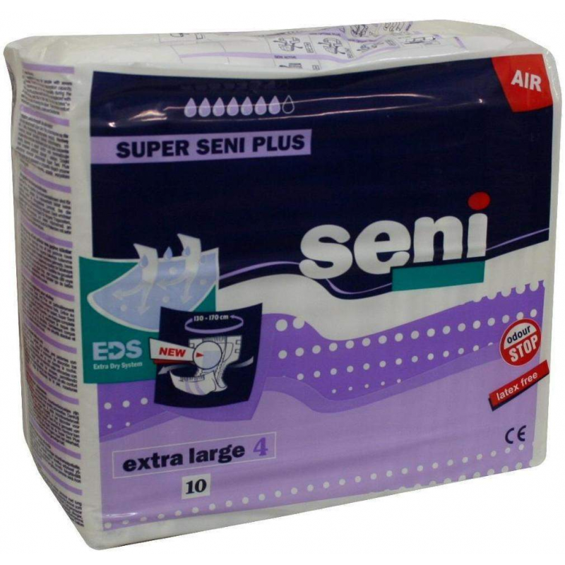 Super Seni Plus Gr.4 Xl 10 Iinkontinezhosen
