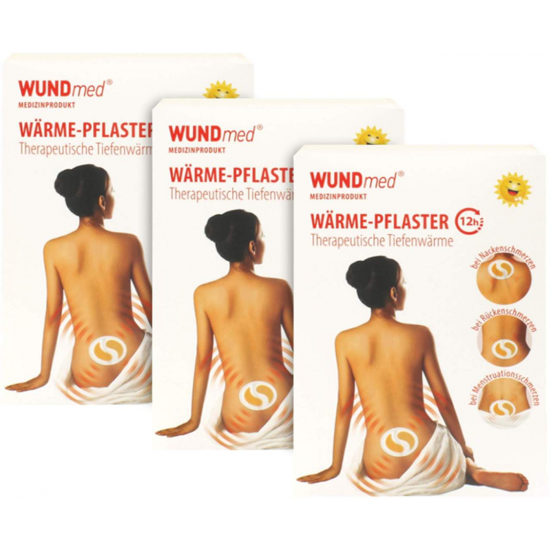 Wärmepflaster 12h 3er Set 13 x 9,5 cm