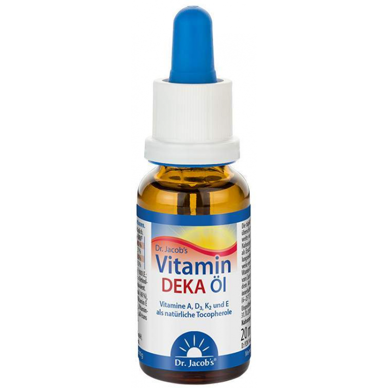Vitamin Deka Öl Dr.Jacob s 20 ml Tropfen