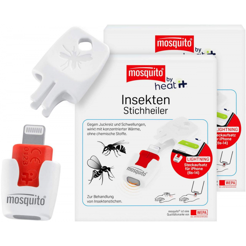 Mosquito heat it Insekten-Stichheiler Lightning Steckaufsatz 2 x 1 Stück