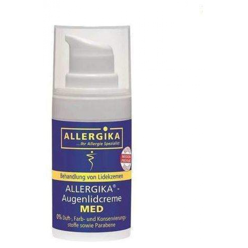Allergika Augenlidcreme Med 15 ml
