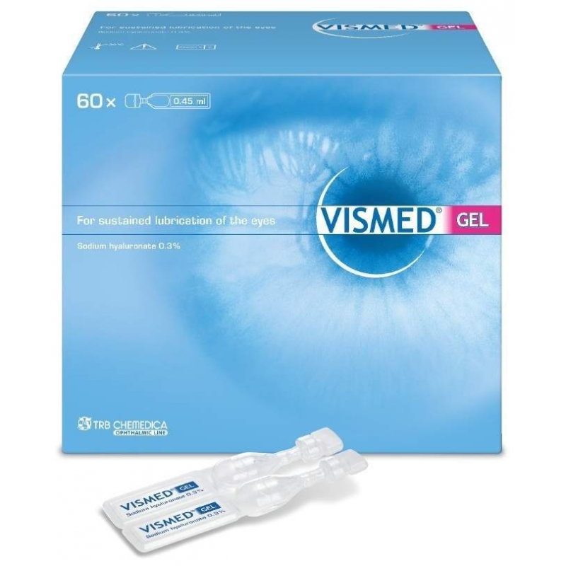 Vismed Gel 60 X 0.45 ml Einzeldosispipetten