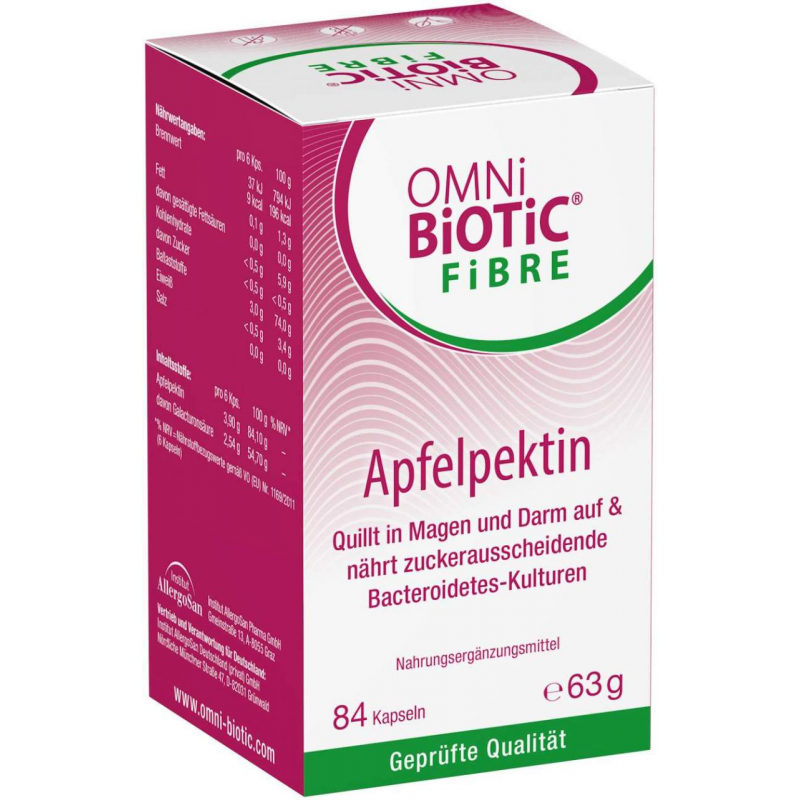 Omni Biotic Fibre Apfelpektin 84 Kapseln