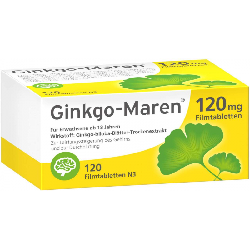 Ginkgo Maren 120 mg 120 Filmtabletten