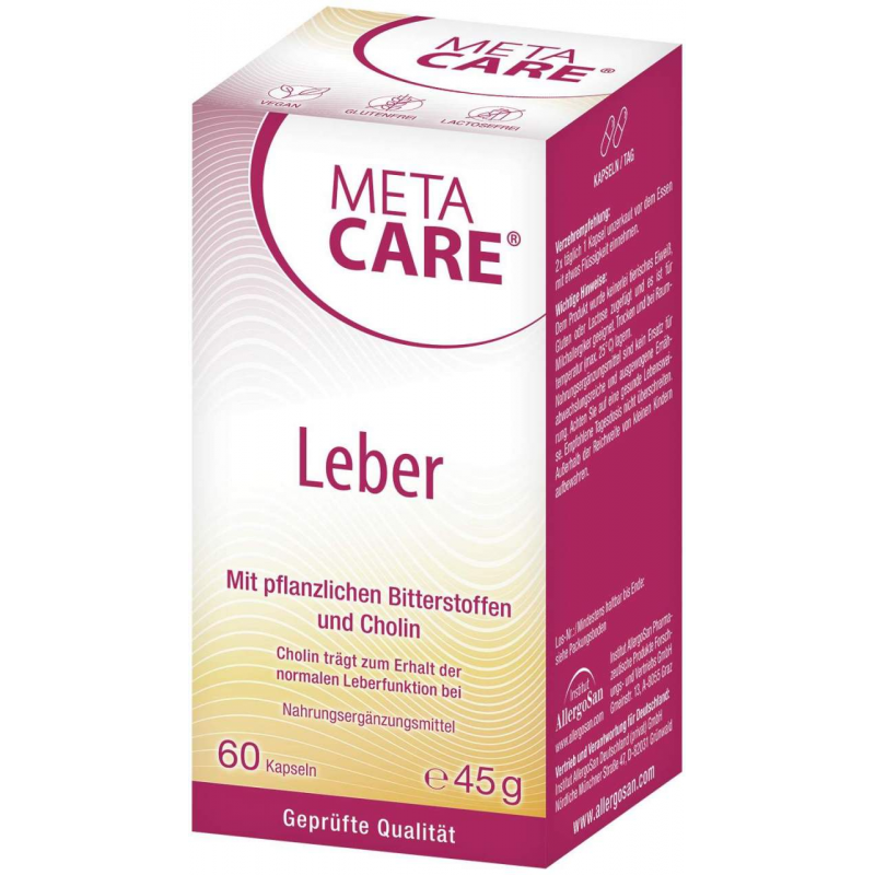 Metacare Leber 60 Kapseln