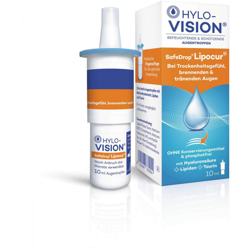 Hylo-Vision SafeDrop Lipocur 10 ml Augentropfen
