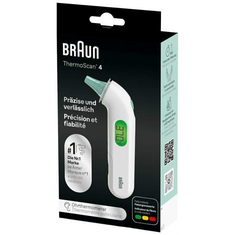 Braun Thermoscan 4 Ohrthermometer 1 Stück