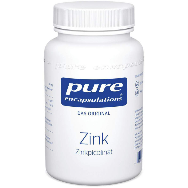 Pure Encapsulations Zink Zinkpicolinat 180 Kapseln