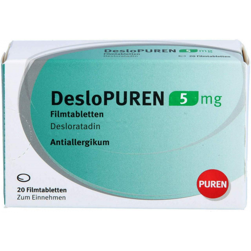 Deslopuren 5 mg Filmtabletten 20 Stück