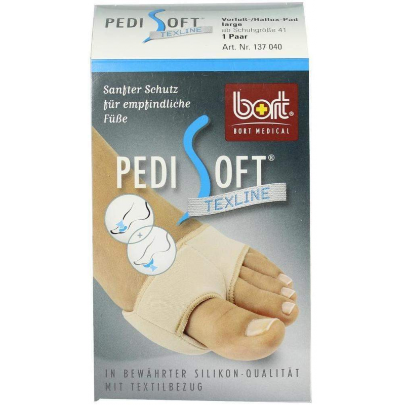 Bort Pedisoft Texline Vorfuß- und Hallux Pad Large