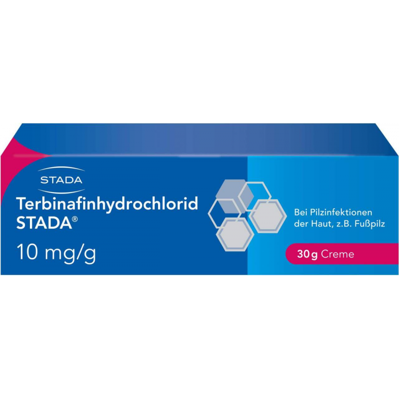 Terbinafin Hydrochlor.Stada 10mg Pro G 30 G Creme