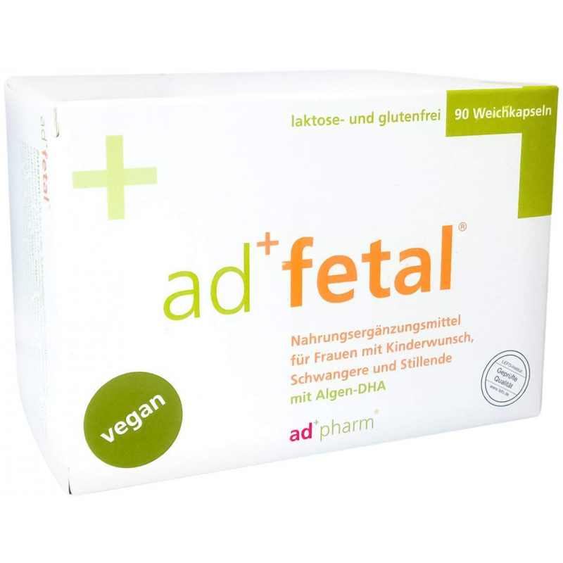 Adfetal Quartalspackung 90 Weichkapseln