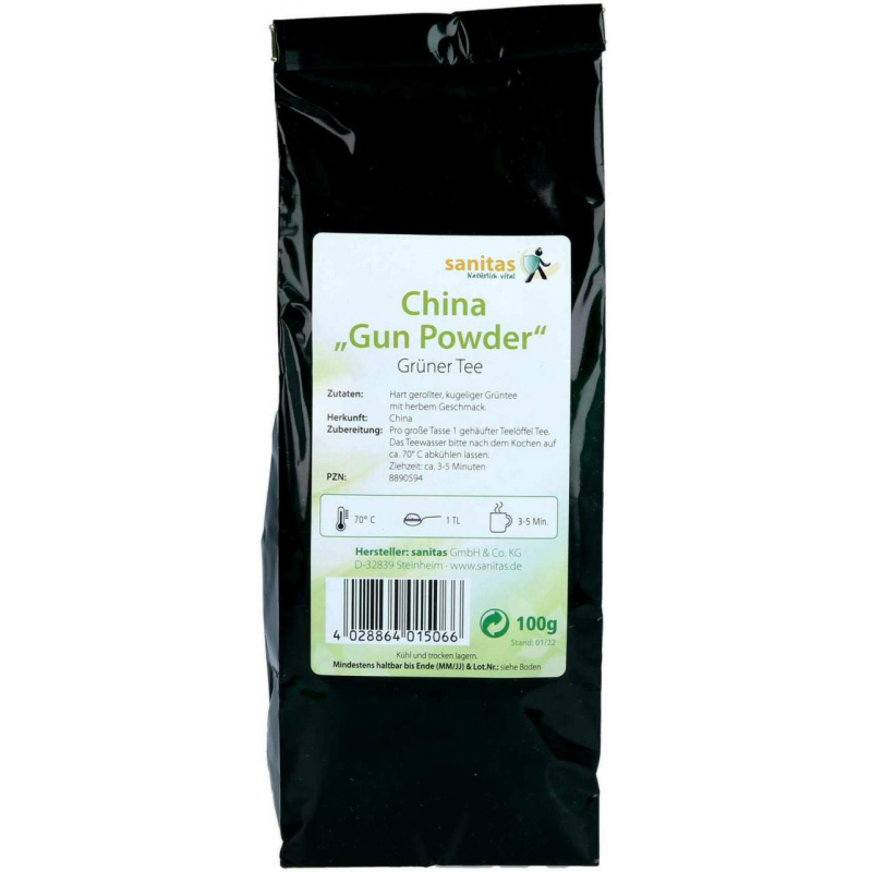 Grüner Tee Gunpowder 100 G
