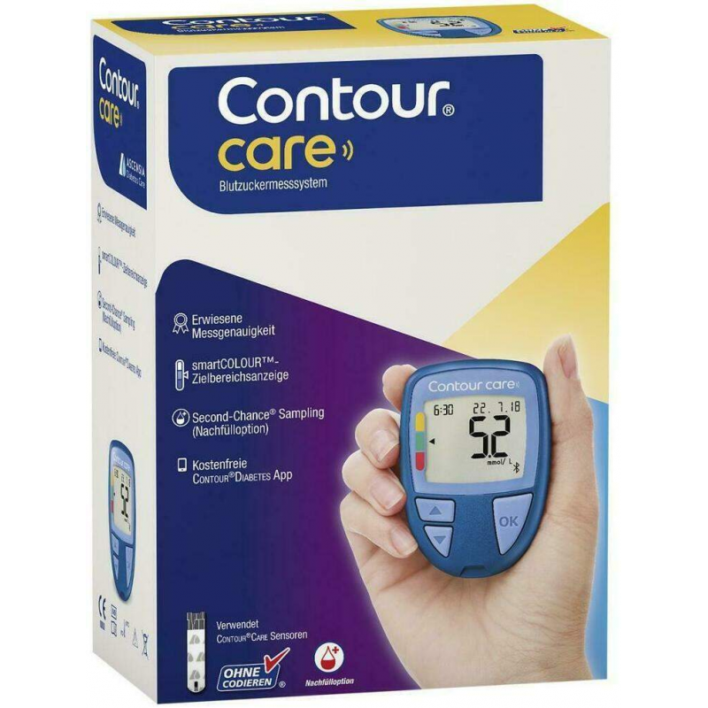 Contour Care Set Blutzuckermesssystem Mmol Je L