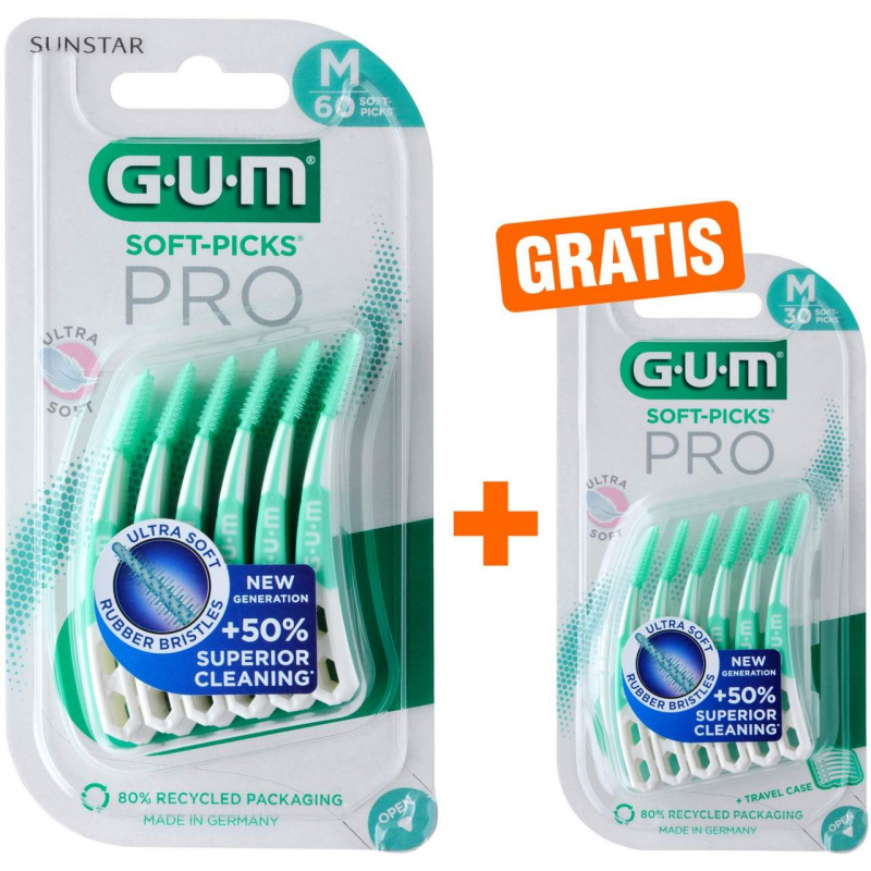 Gum Soft-Picks Pro medium 60 Stück + gratis 30 Stück